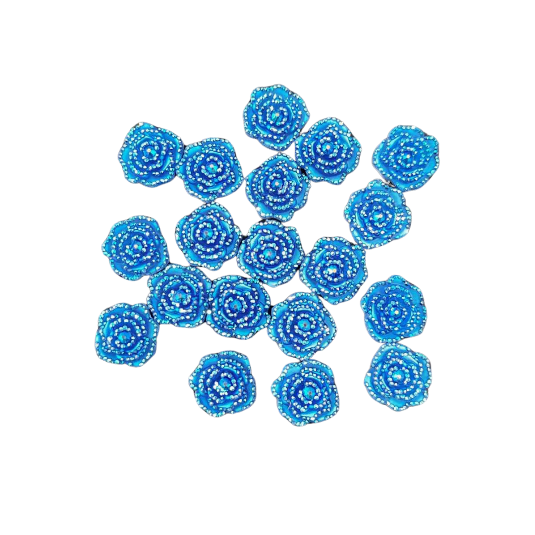 MYO Bling - Sparkle Blue Flowers