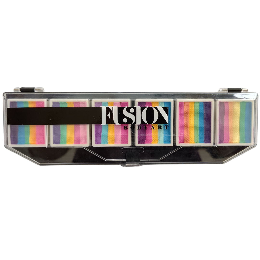 Fusion Body Art Palette - Lodie Up Rainbow Ponies
